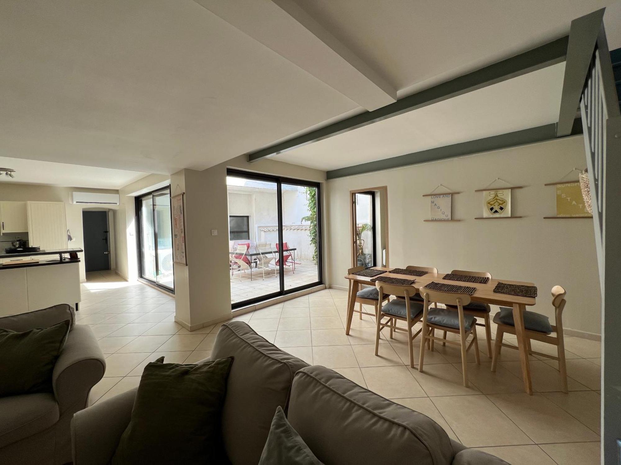 Narbonne Centre 3 Chambres, Patio Prive, Garage, Linge Et Menage Inclus Exterior photo